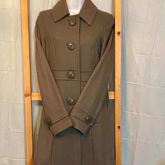 Anthropologie Tulle Peacoat Wool Blend XS - Picture 1 of 6